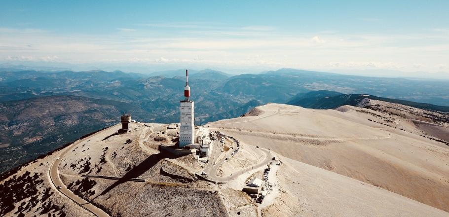 The Mont Ventoux by bike