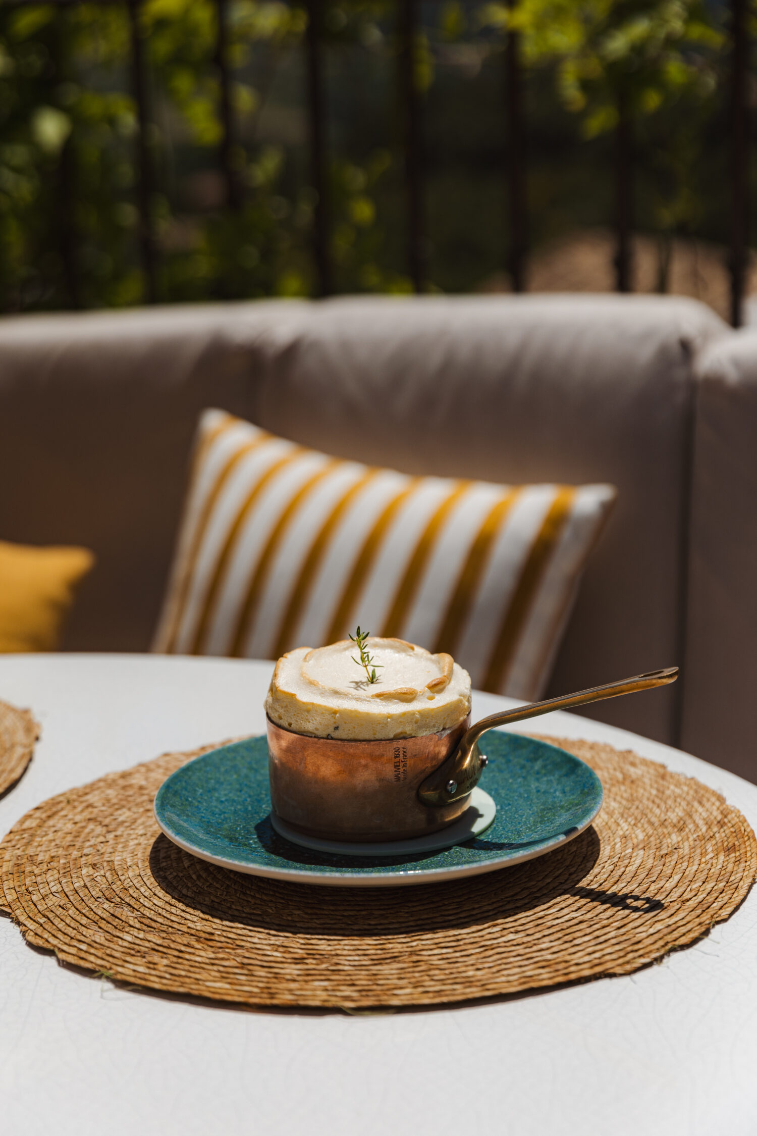 Soufflé thym et citron Crillon Le Brave @AurianeMoreContent